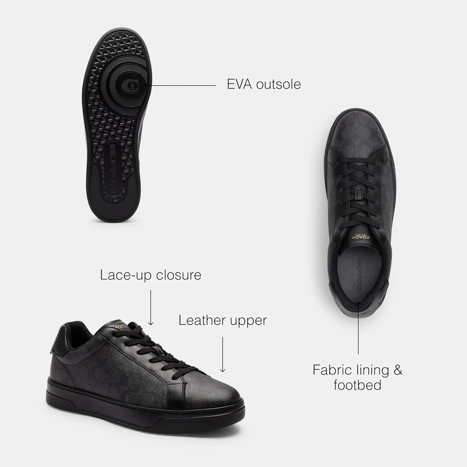 COACH Men's High Line Sneaker