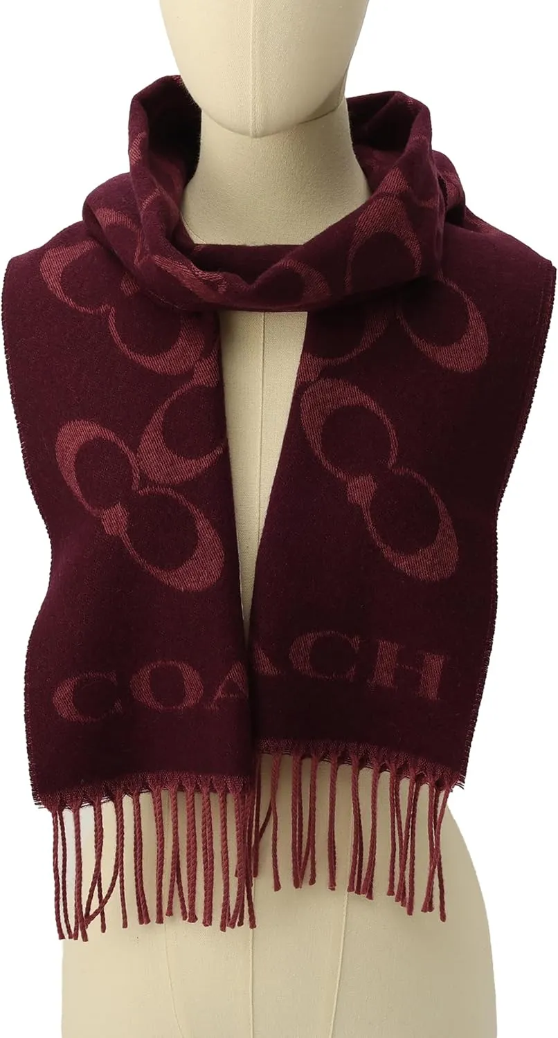 Coach womens Bias Signature C Muffler