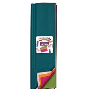 Colorations® Premium Art Tissue Paper, Colorfast, Use for Collages, Flowers, Mosaics, Decoupage, Scrunchy Pictures, Stained Glass Effects, Gift Bags, Sheets measure 20" x 26", 50 Sheets
