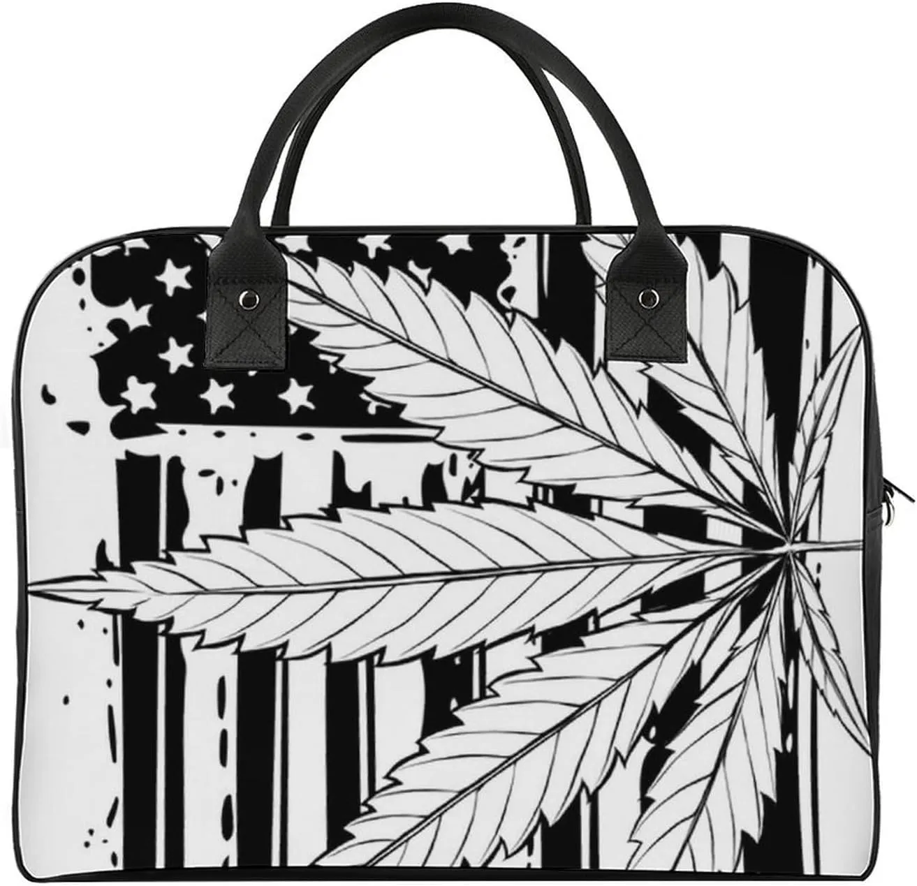 Colorful Graffiti Patterns Travel Handbag with A Large Capacity Design That Can Be Reused