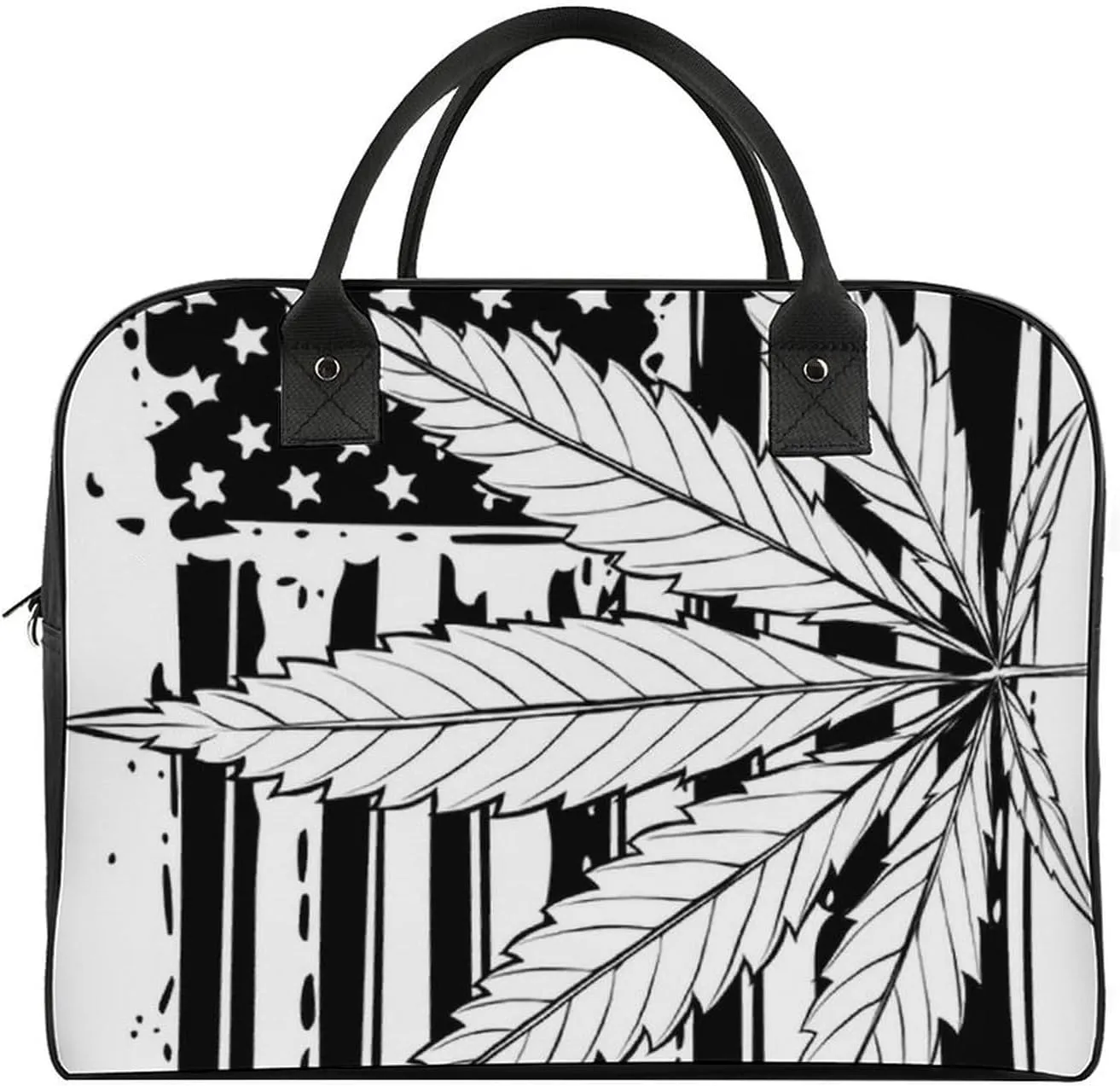 Colorful Graffiti Patterns Travel Handbag with A Large Capacity Design That Can Be Reused