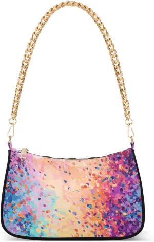 Colorful Mystery Rainbow Starry trendy chain trendy crossbody bags for women hand bags for birthday gifts for women