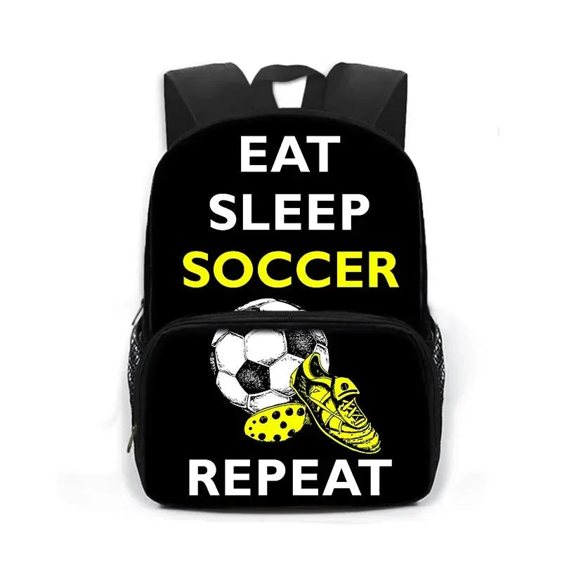 Cool Football Soccer Print Backpack Children School Bags Boys Schoolbag Kids Kindergarten Bag School Backpack Bookbag Gift