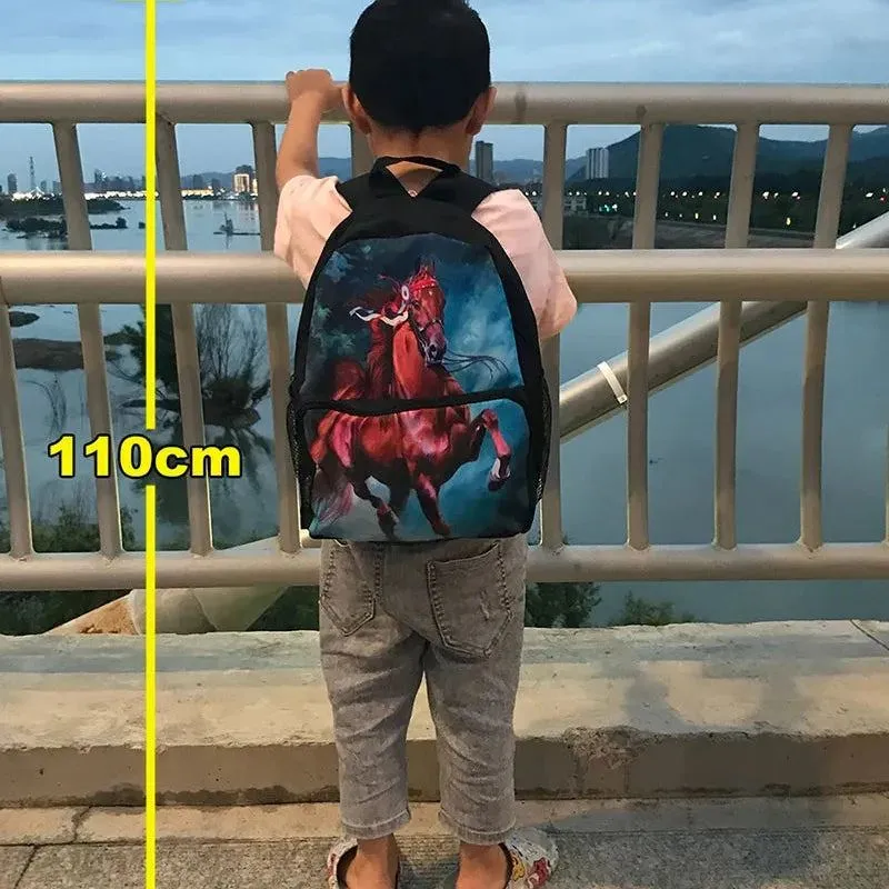 Cool Football Soccer Print Backpack Children School Bags Boys Schoolbag Kids Kindergarten Bag School Backpack Bookbag Gift