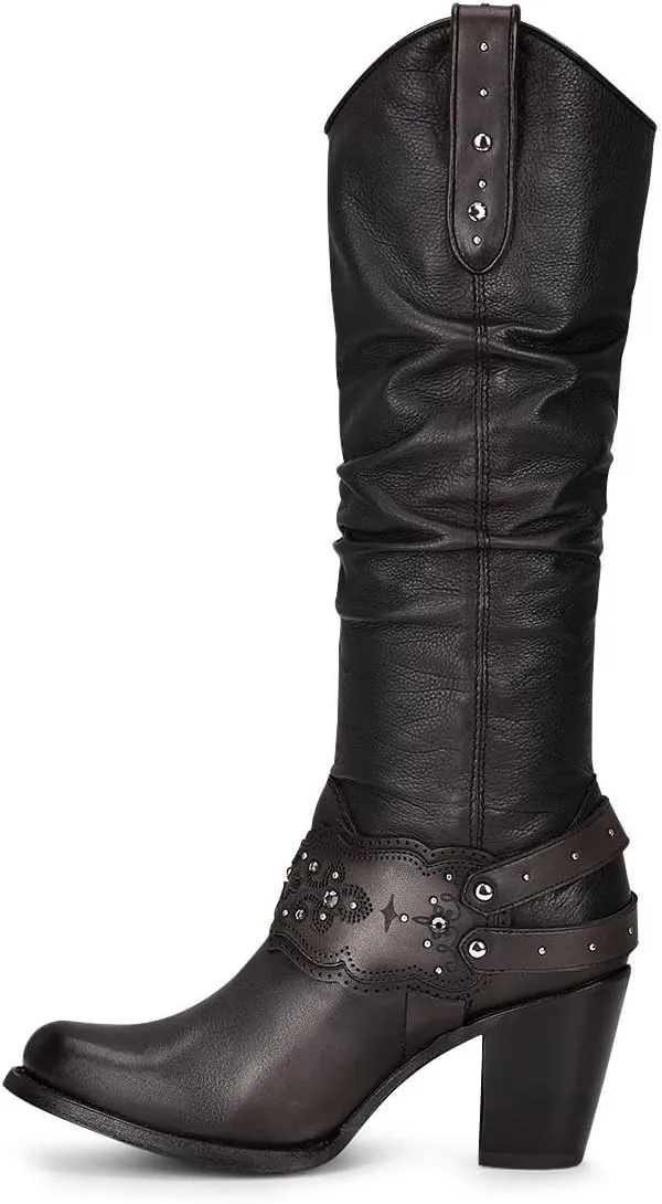 Cuadra Women's Tall Boot in Bovine Leather Brown