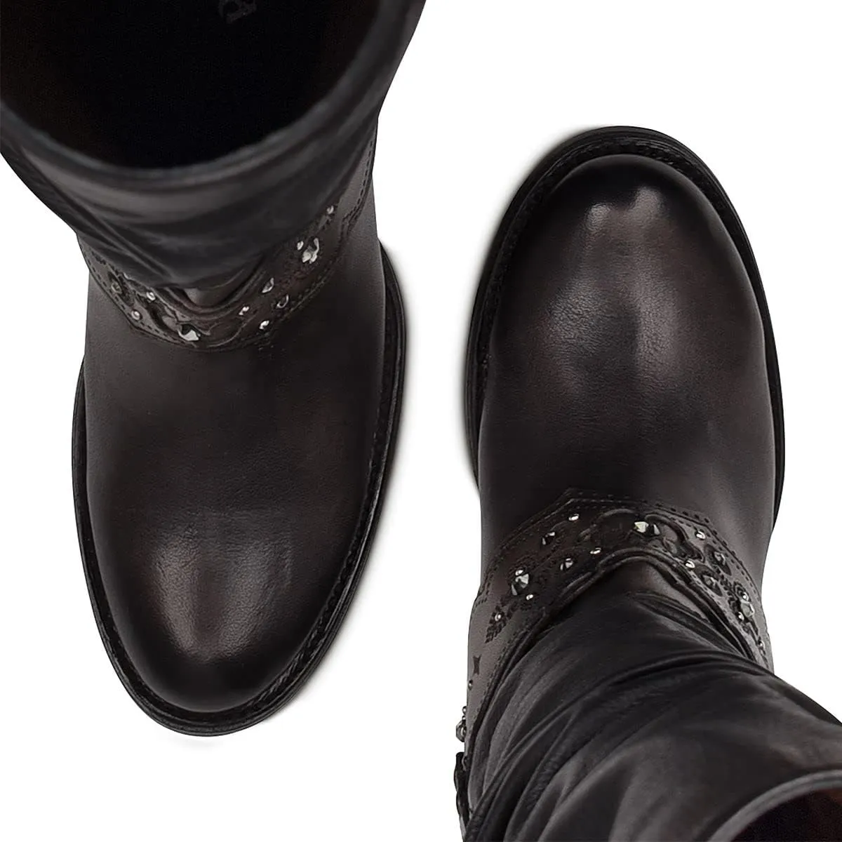 Cuadra Women's Tall Boot in Bovine Leather Brown