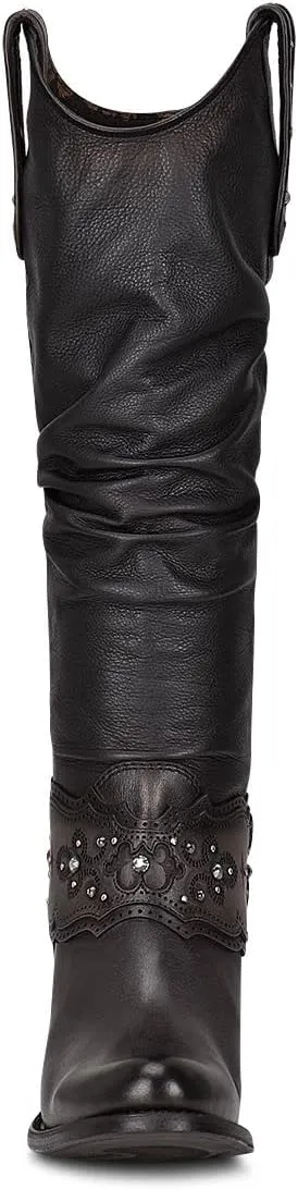 Cuadra Women's Tall Boot in Bovine Leather Brown