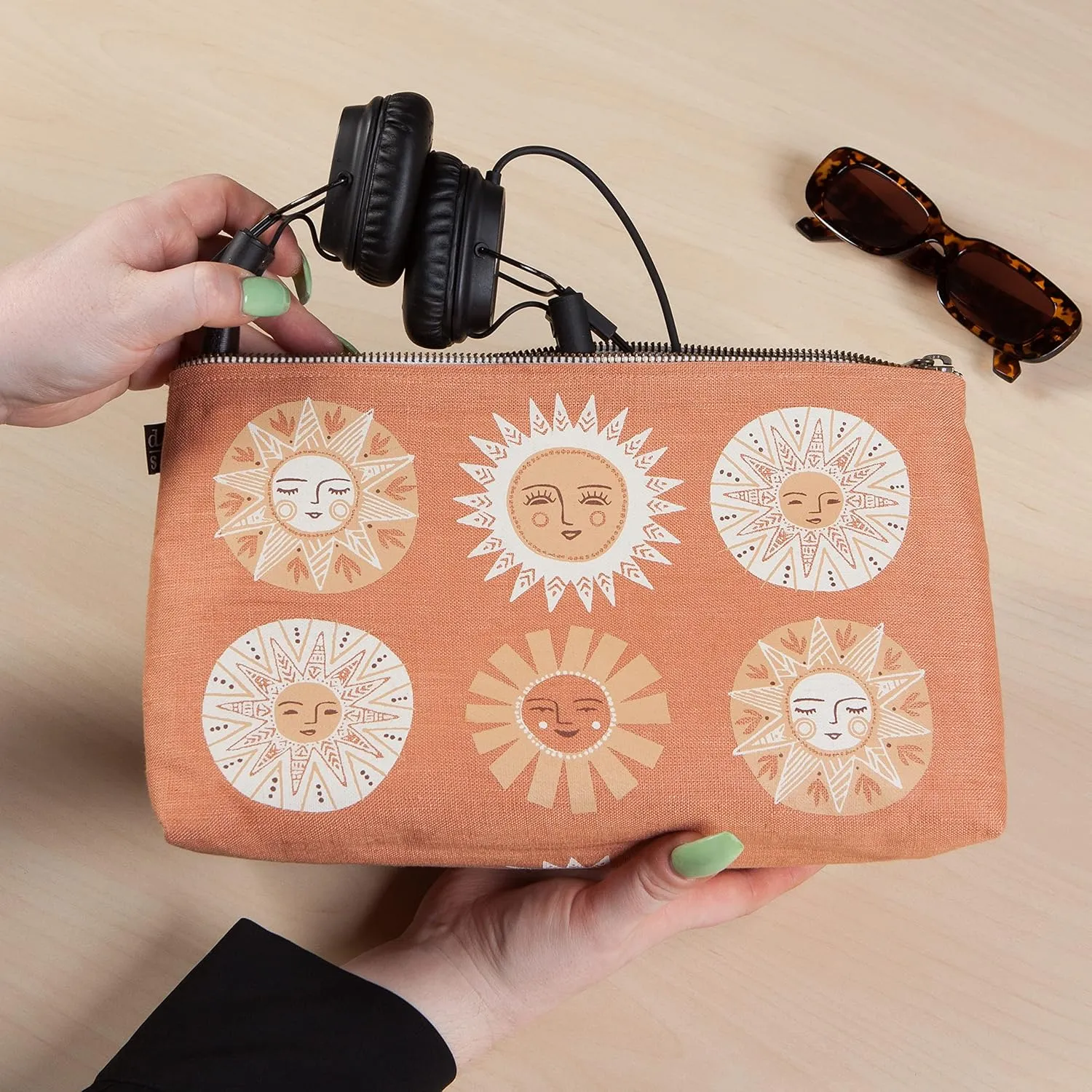 Danica Studio Women Large Zipper Cosmetic Bag