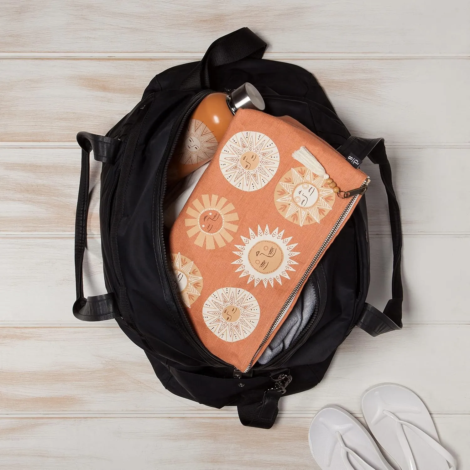Danica Studio Women Large Zipper Cosmetic Bag