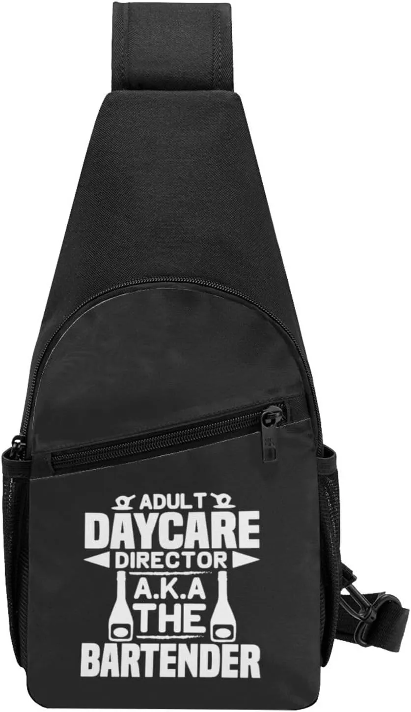 Daycare Director Aka The Bartender Chest Pack Leisure Shoulder Crossbody Chest Bag