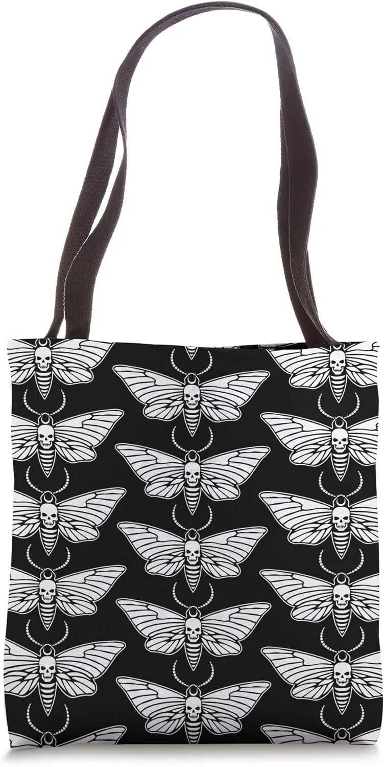 Death's Head Hawkmoth Memento Mori Genus Acherontia Moth Tote Bag