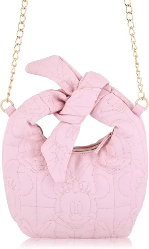 Disney Minnie Mouse Mini Purse Crossbody Handbag for Women | Minnie Mouse Leather Women's Shoulder Handbag | Minnie Mouse Accessories for Girls, Boys, Adults, Unisex