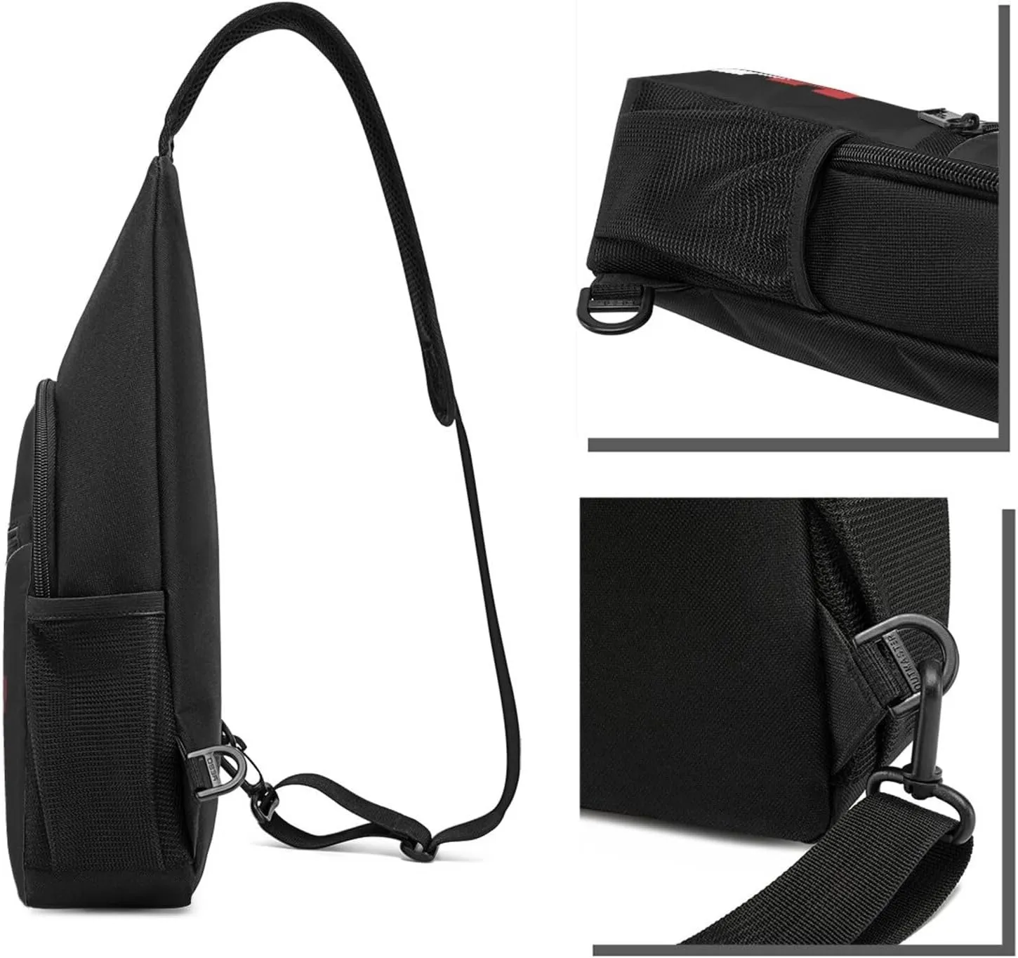 Distressed Dive Flag Chest Pack Leisure Shoulder Crossbody Chest Bag