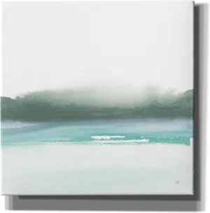 'Empowering Mint I' by Chris Paschke, Giclee Canvas Wall Art, 12"x12"
