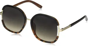 essica Simpson Women's J6214 Oversized Cat Eye Square Sunglasses