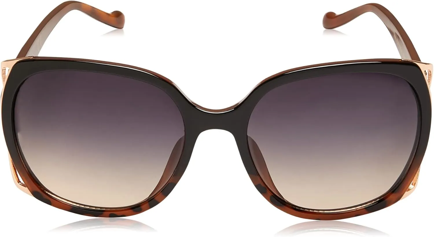 essica Simpson Women's J6214 Oversized Cat Eye Square Sunglasses