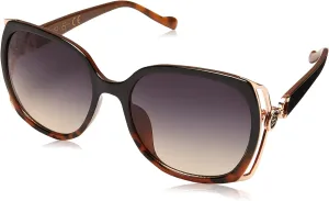 essica Simpson Women's J6214 Oversized Cat Eye Square Sunglasses