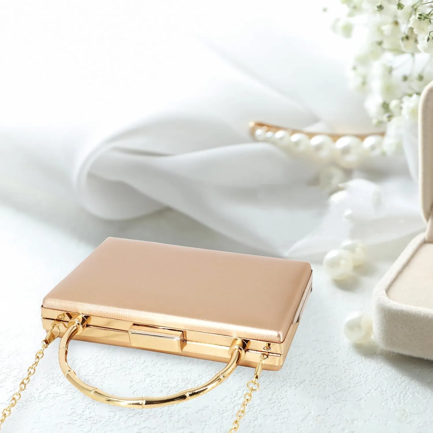 Evening Clutch Purses - Women's Evening Bag Party Purses Handbag for Cocktail/Prom/Party/Wedding/Formal
