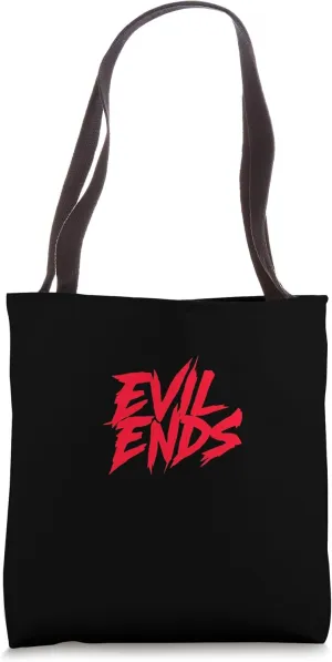 EVIL ENDS Bold Edgy Tote Bag