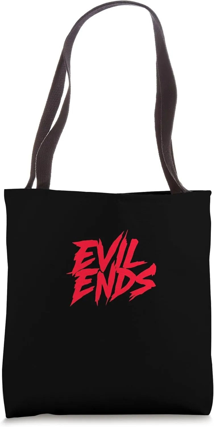EVIL ENDS Bold Edgy Tote Bag