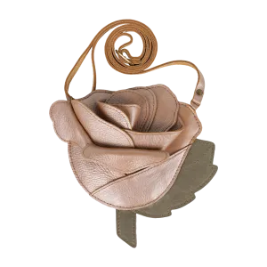 Filoe Purse | Rose | Clay Metallic Leather