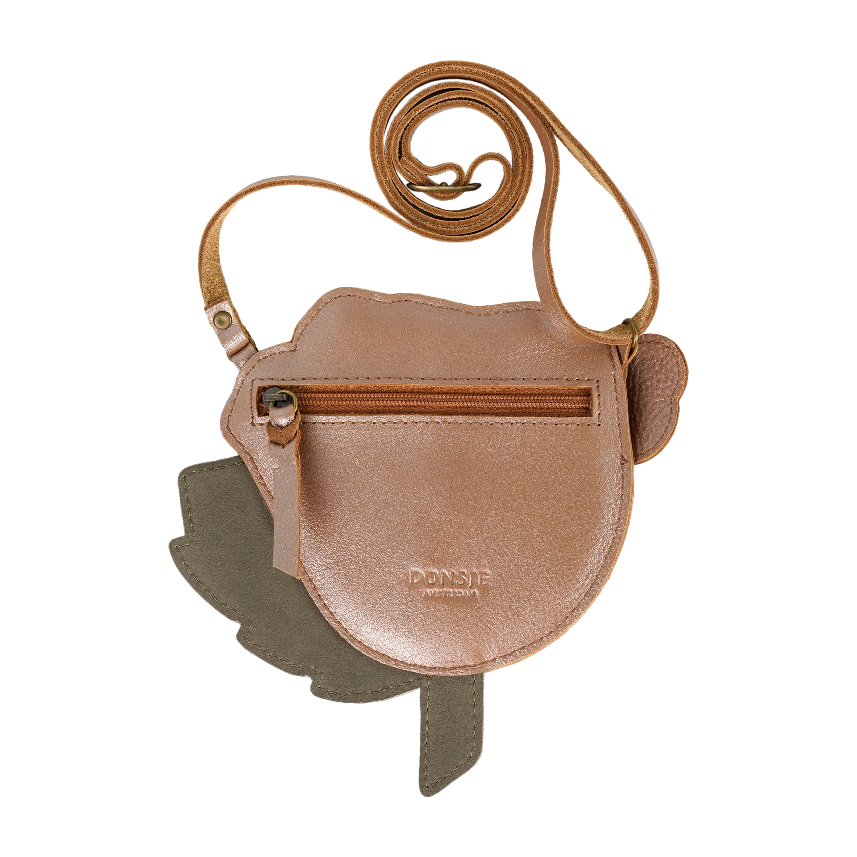 Filoe Purse | Rose | Clay Metallic Leather