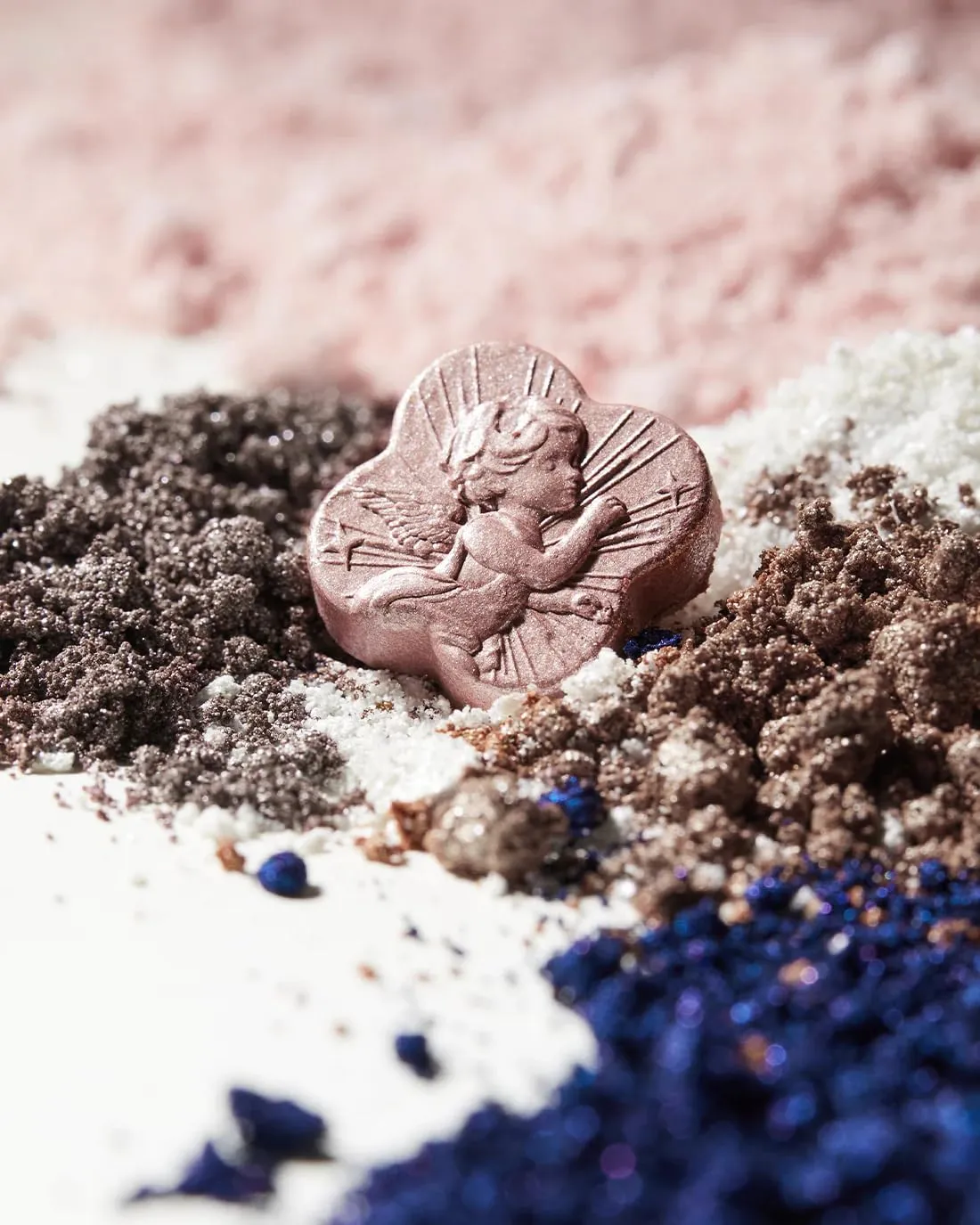 Flower Knows Little Angel 9-Color Eyeshadow Palette - 6 Matte 3 Shimmer Neutral Shades,Long-lasting,Easy-to-apply & Highly Pigmented Goth Eye Shadow(01 Edens Angel,0.37 Oz)