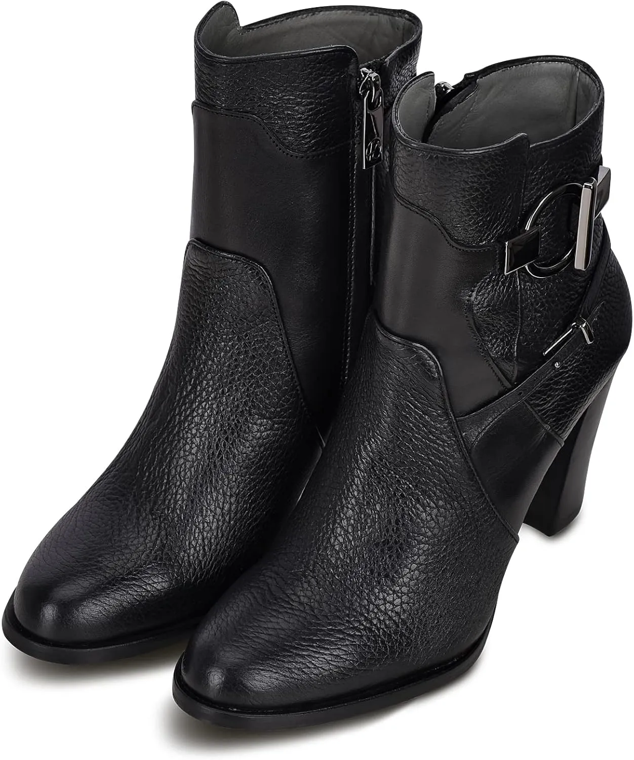 FRANCO CUADRA Women's Bootie in Genuine Deer Leather