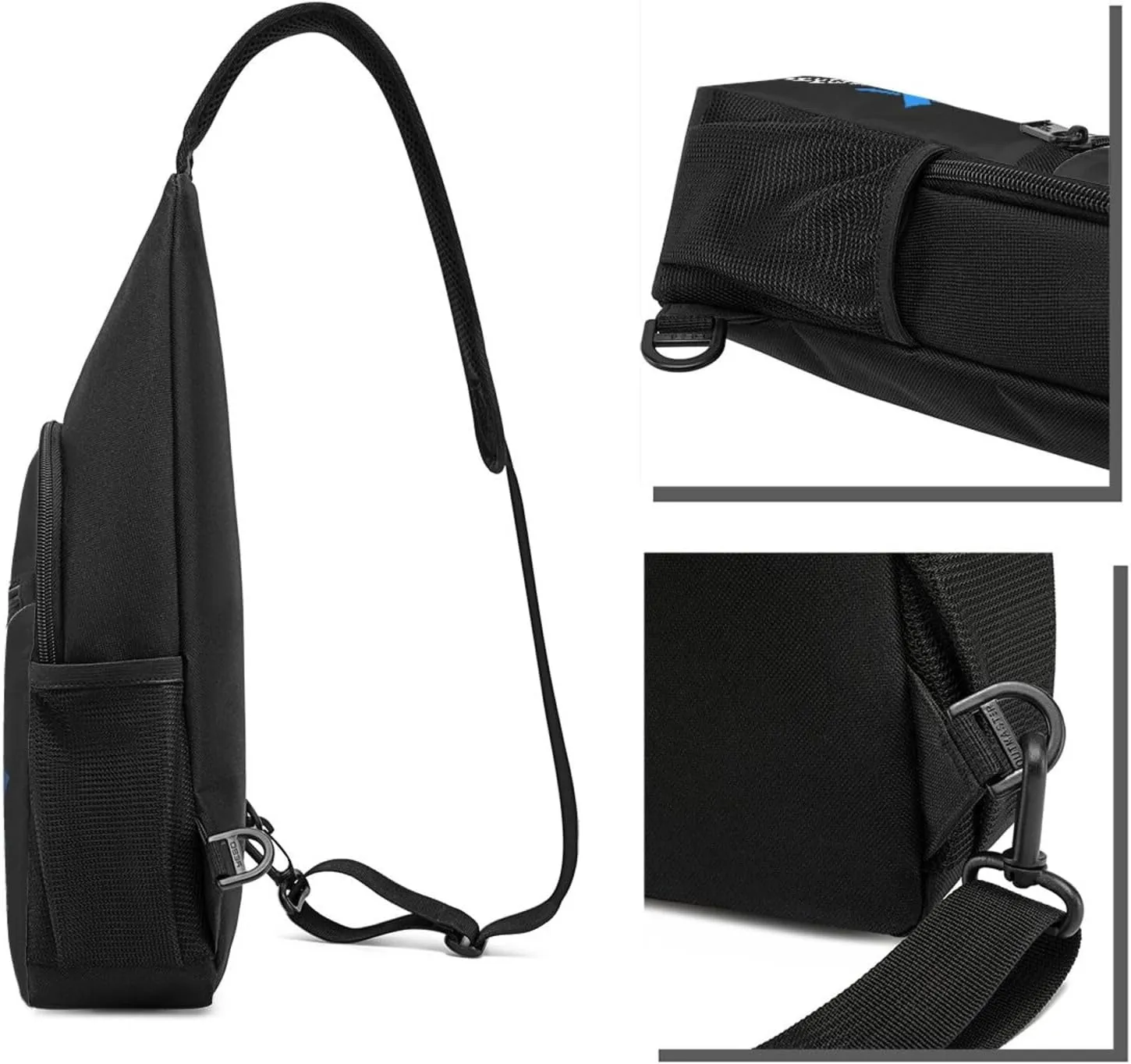 Fuck Type 1 Diabetes Awareness Chest Pack Leisure Shoulder Crossbody Chest Bag