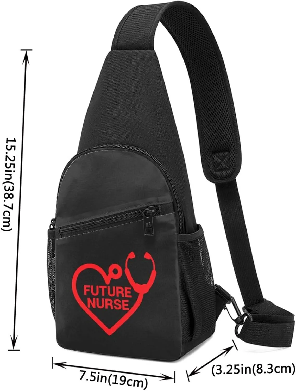 Future Nurse Chest Pack Leisure Shoulder Crossbody Chest Bag
