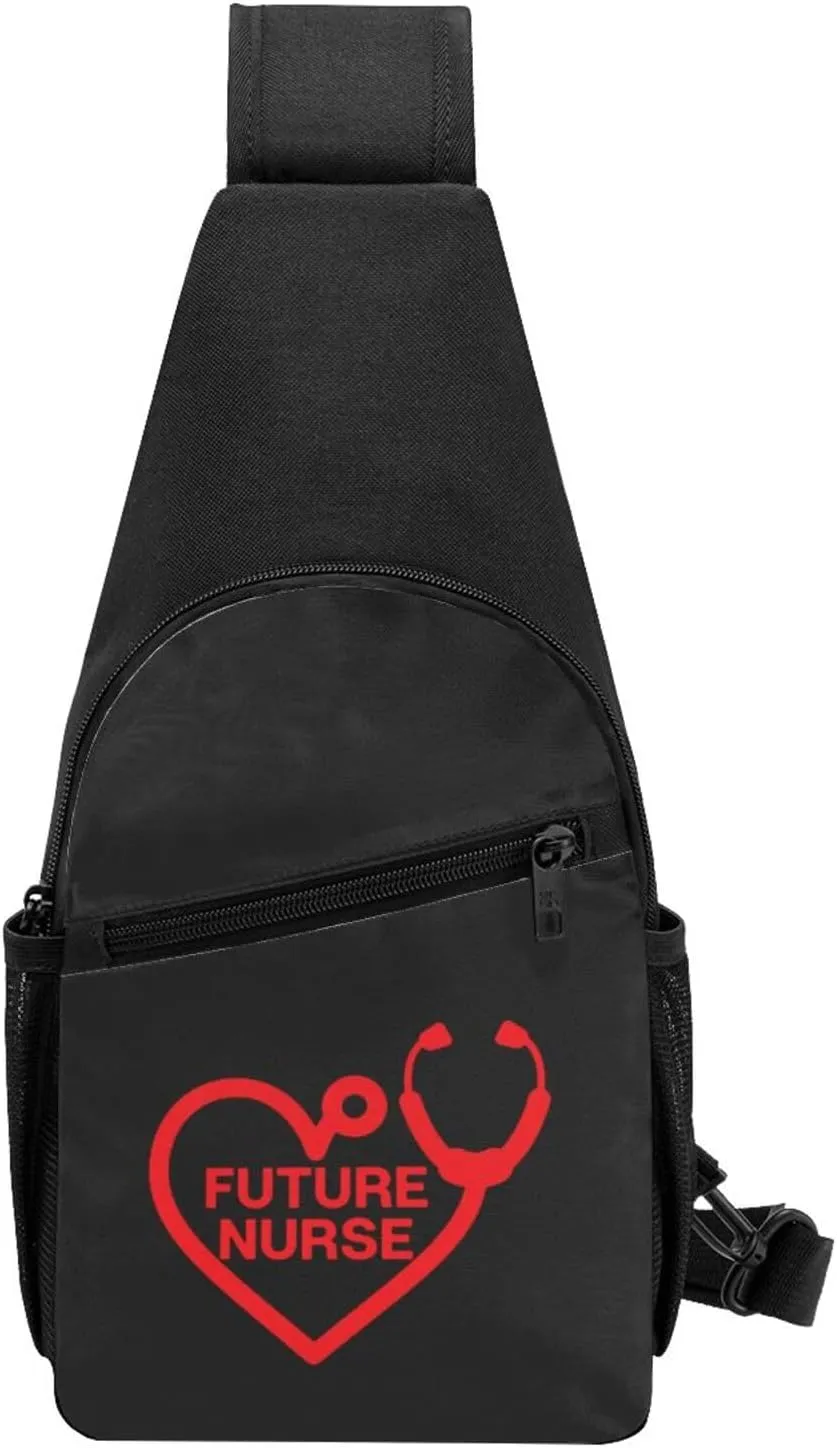 Future Nurse Chest Pack Leisure Shoulder Crossbody Chest Bag