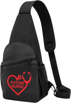 Future Nurse Chest Pack Leisure Shoulder Crossbody Chest Bag