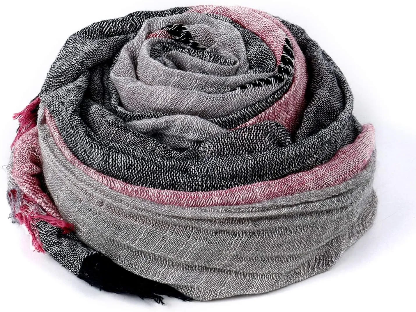 GERINLY Color Block Spring Scarf for Men Long Neck Wraps Shawl Urbanstyle Scarf Gift for Men