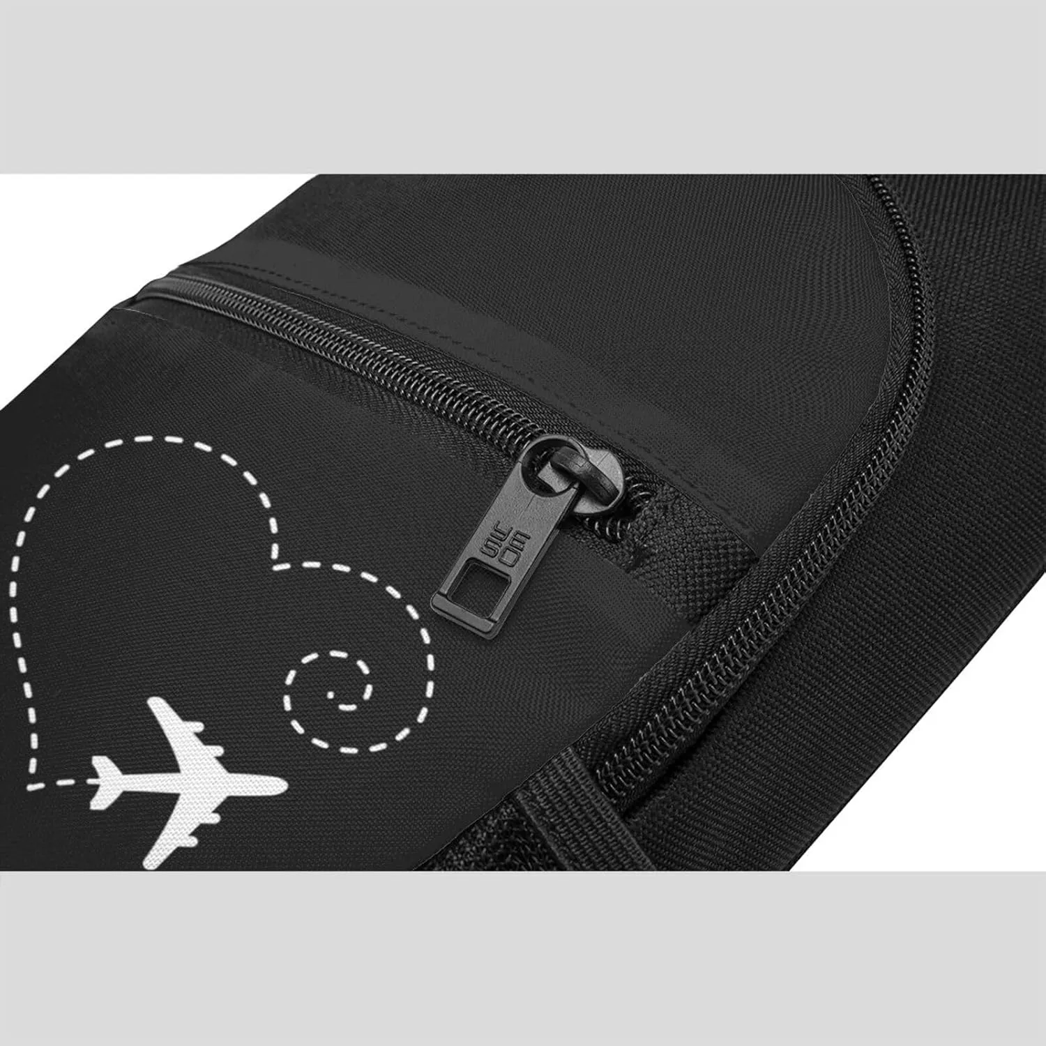 GERRIT Airplane Drawing A Heart Chest Pack Leisure Shoulder Crossbody Chest Bag