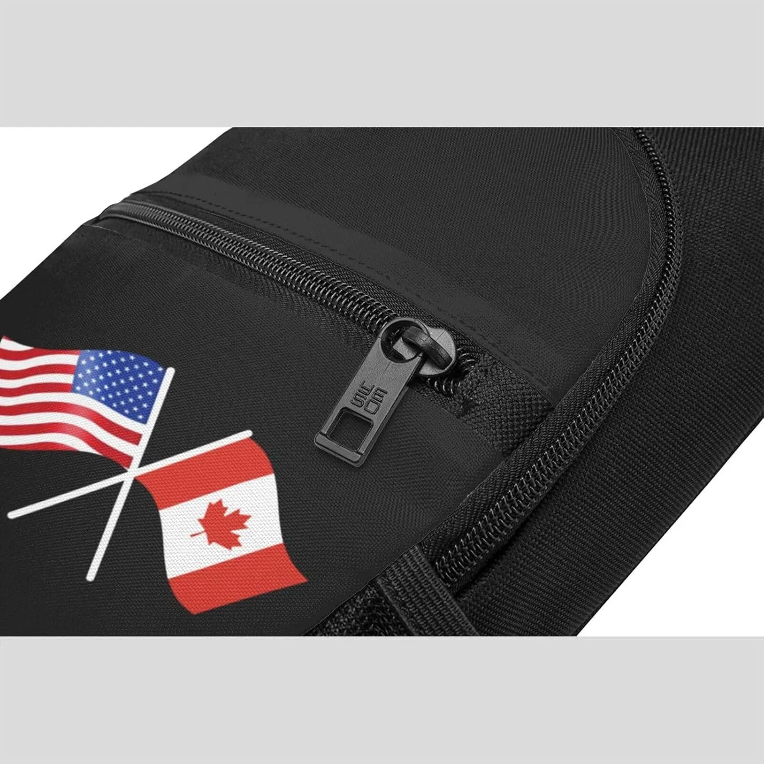 GERRIT American And Canada Flag Chest Pack Leisure Shoulder Crossbody Chest Bag