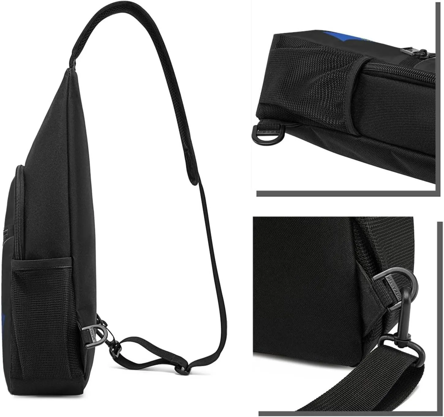 GERRIT American And Nevada Flag Chest Pack Leisure Shoulder Crossbody Chest Bag