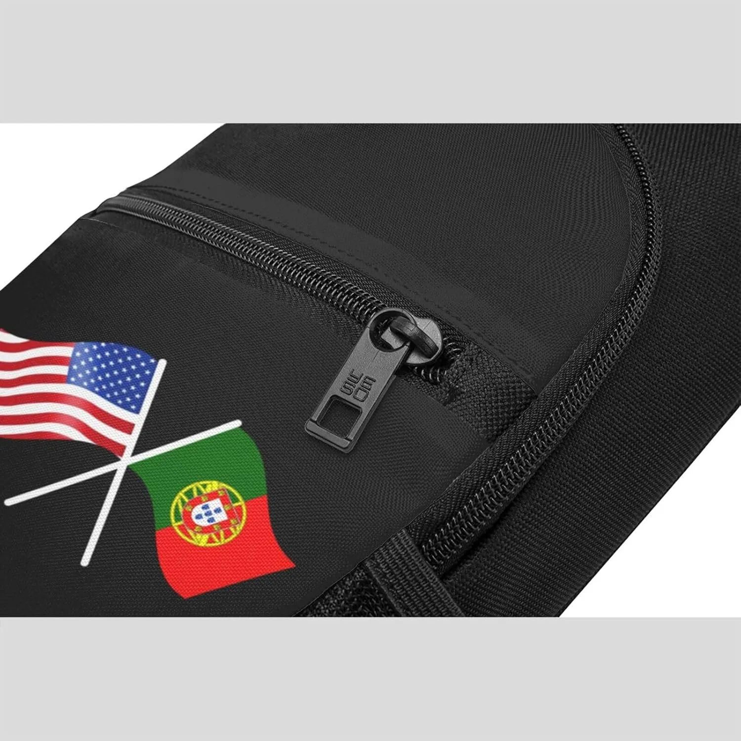 GERRIT American And Portugal Flag Chest Pack Leisure Shoulder Crossbody Chest Bag