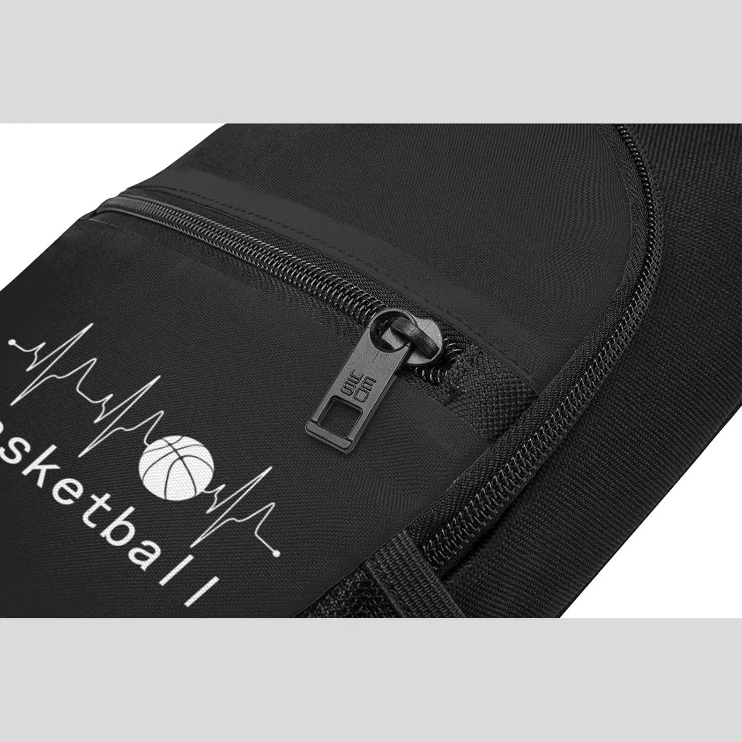 GERRIT Basketball Heartbeat Chest Pack Leisure Shoulder Crossbody Chest Bag