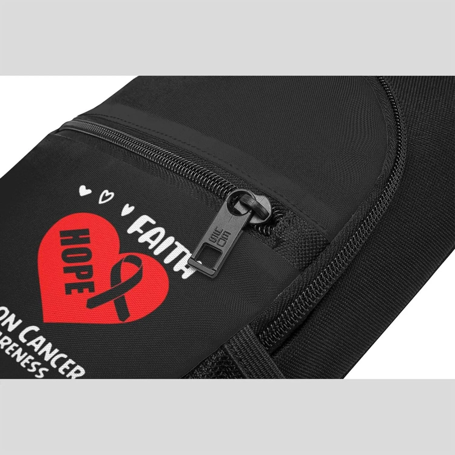 GERRIT Colon Cancer Awareness Chest Pack Leisure Shoulder Crossbody Chest Bag