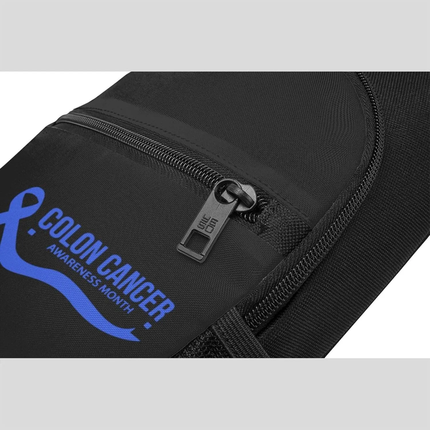 GERRIT Colon Cancer Awareness Chest Pack Leisure Shoulder Crossbody Chest Bag
