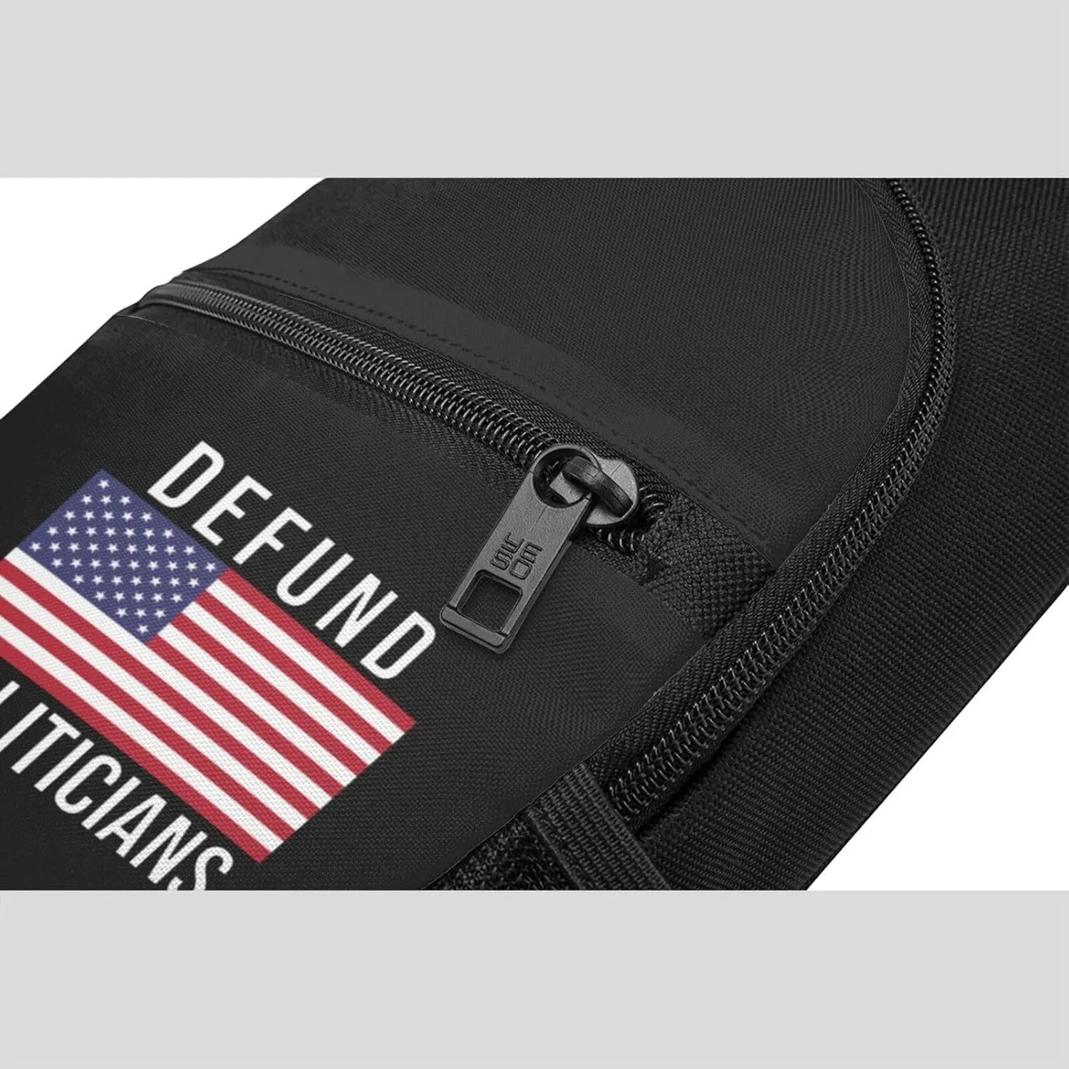 GERRIT Defund Politicians Chest Pack Leisure Shoulder Crossbody Chest Bag