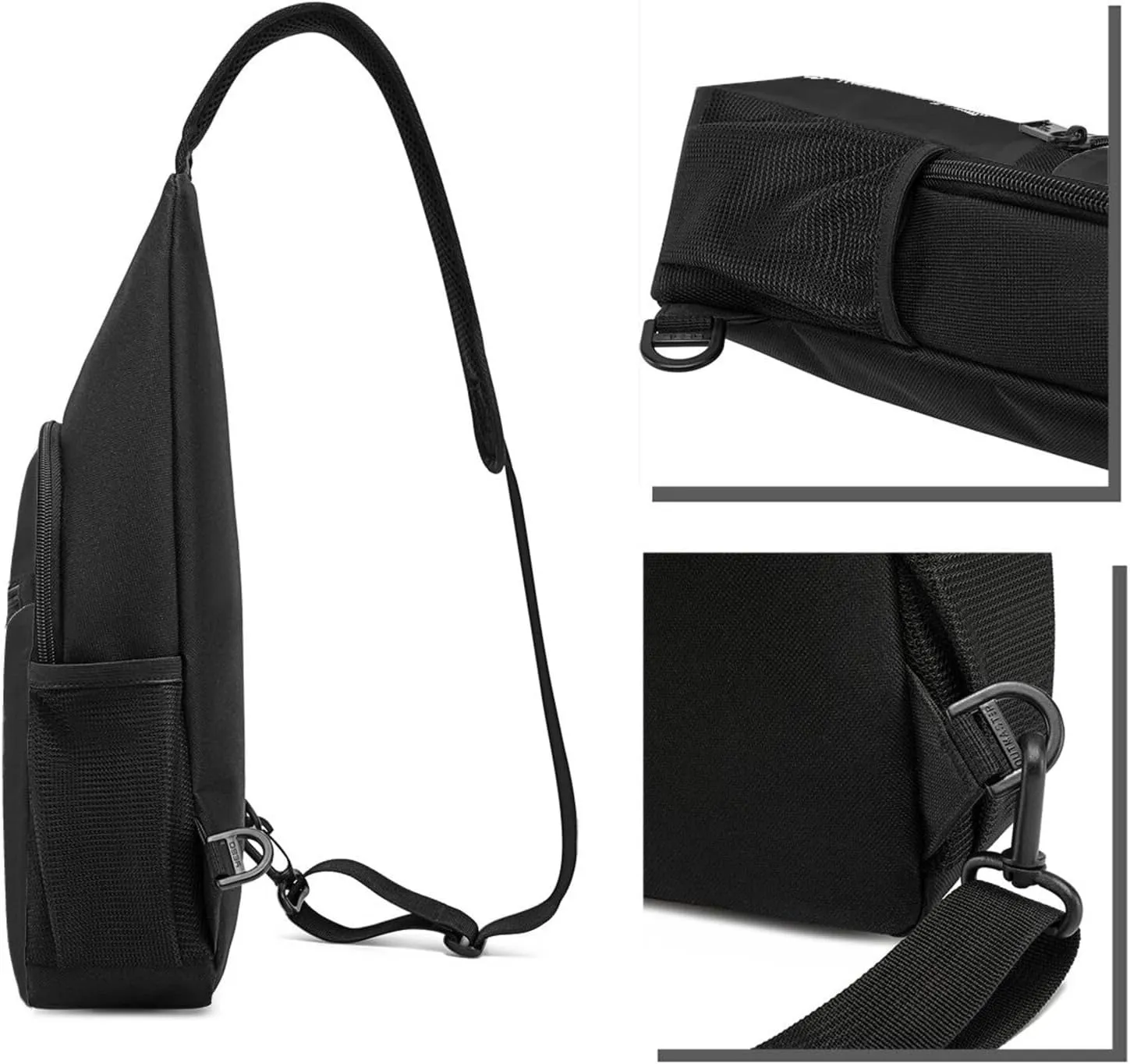 GERRIT I Destroy Silence Drums Chest Pack Leisure Shoulder Crossbody Chest Bag