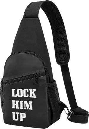 GERRIT Lock Him Up Chest Pack Leisure Shoulder Crossbody Chest Bag