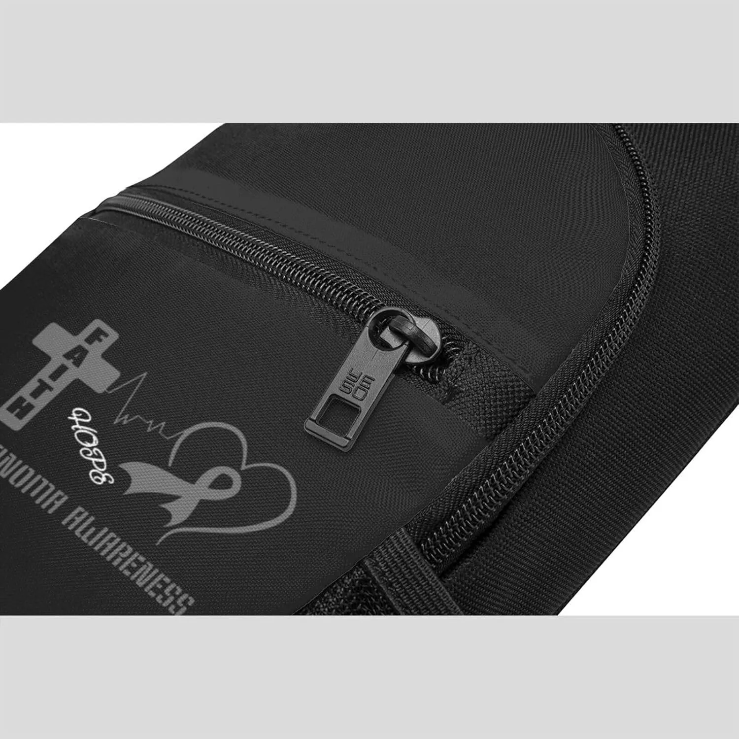 GERRIT Melanoma Awareness Chest Pack Leisure Shoulder Crossbody Chest Bag