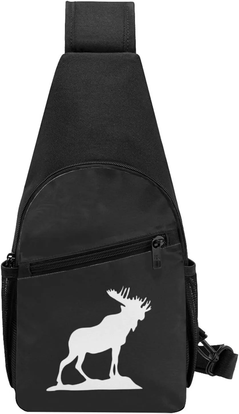 GERRIT Moose Chest Pack Leisure Shoulder Crossbody Chest Bag