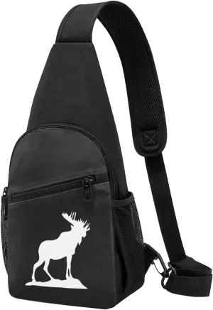 GERRIT Moose Chest Pack Leisure Shoulder Crossbody Chest Bag