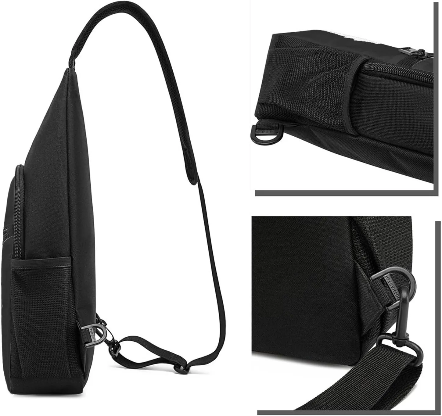 GERRIT Rough Collie Chest Pack Leisure Shoulder Crossbody Chest Bag