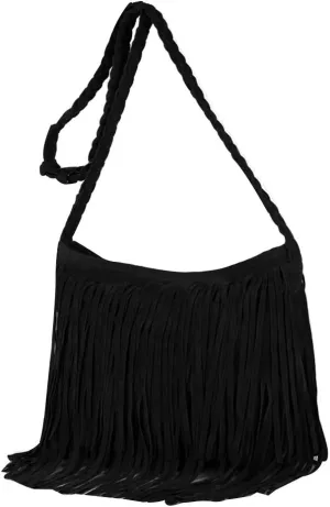 Goclothod Women Hippie Fringe Tassel Suede Hobo Shoulder Bag Vintage Messenger Crossbody Handbag
