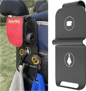 Golf Bag Metal Landing Pads for Magnetic Golf Towel,Golf Rangefinder,Golf Flask,Golf Speaker- Quick Access to Magnetic Golf Equipment and Accessories-Golf Gift -US Patent