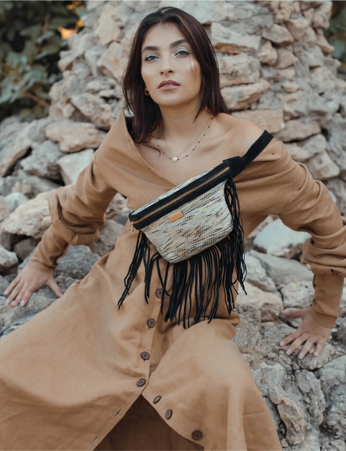 GONZO FRINGE BELT BAG